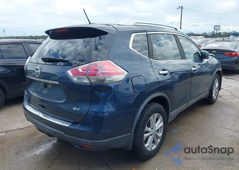 2016 Nissan Rogue Sv from USA, damaged, VIN KNMAT2MT3GP656805